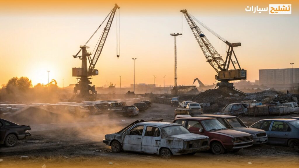 شراء سيارات تشليح حفر الباطن