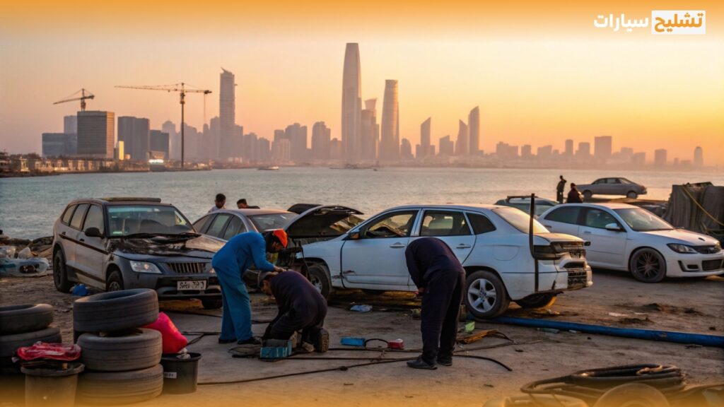 سيارات مصدومه للبيع جده